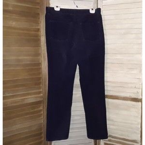 Talbots Womens Pants Size 14 Corduroy High Waist Straight Leg Stretch